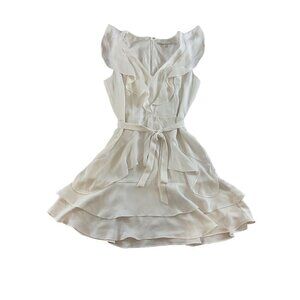 Rachel Rachel Roy Women's White Chiffon Ruffle Dress - 2